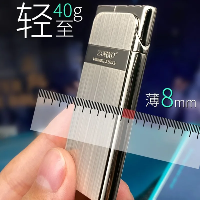 زورو معدن سليم أخف غاز البوتان أخف غير عادية أدوات الرجال التدخين اكسسوارات الرجال الهدايا أدوات الإشعال #3