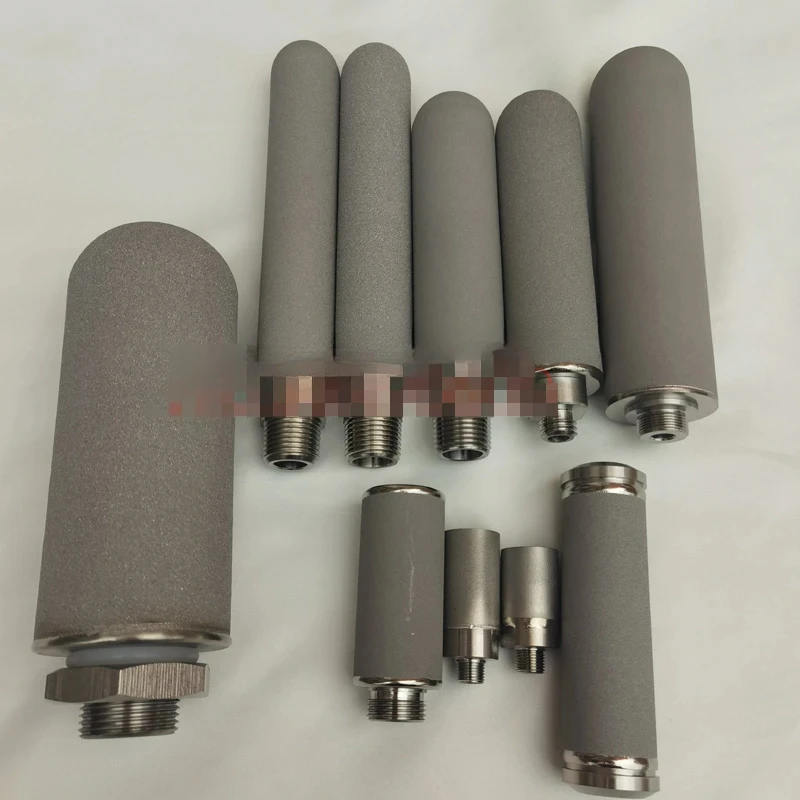 1PCS Titanium powder sintered filter element CEMS sampling probe monitoring system sampling filter