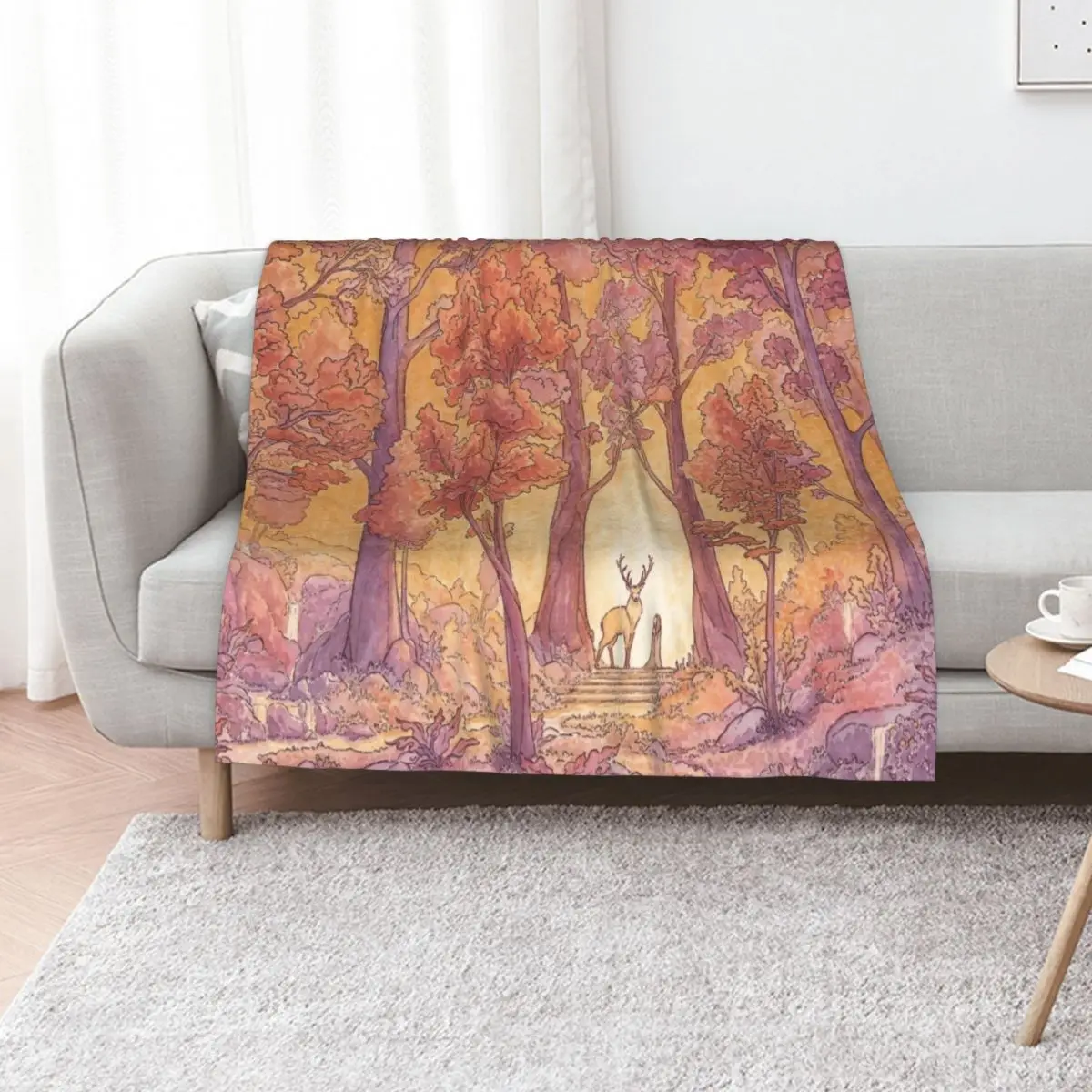 Cathedral Throw Blanket Sofa Quilt warm winter Stuffeds Quilt Blankets