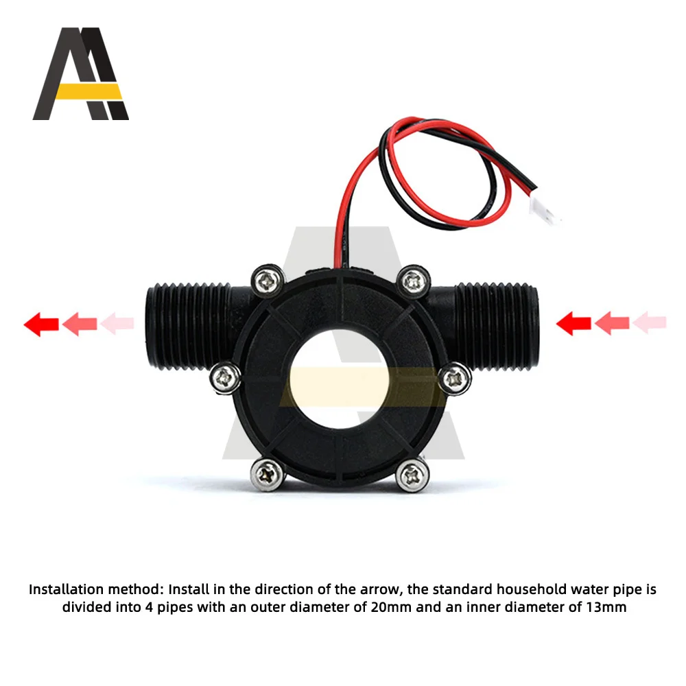 Fase hidroelétrica da água do gerador 1.2mpa da energia da turbina do micro gerador f50 micro-hidro bomba de fluxo de água da c.c. 5v 12v 0-80v