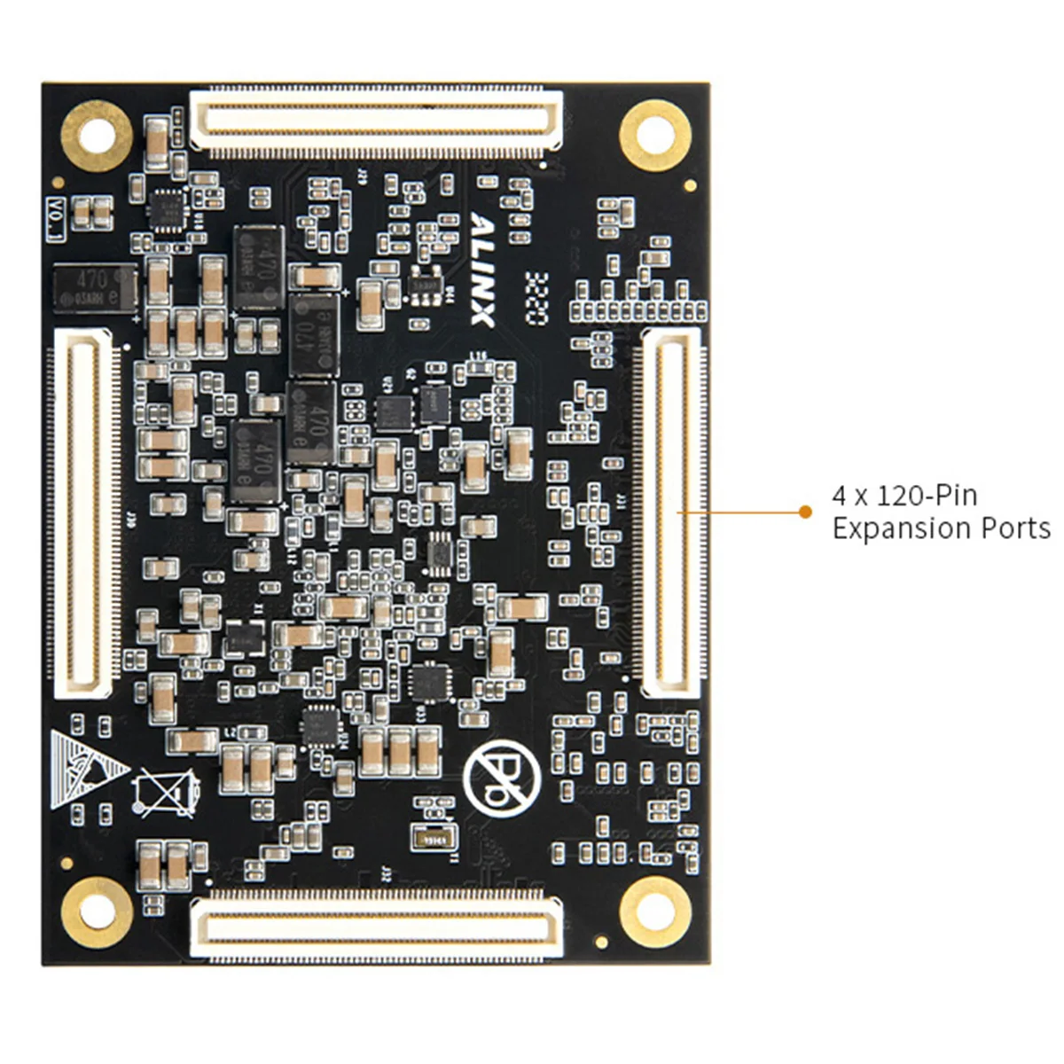 ALINX SoM ACU9EG ACU15EG: Xilinx Zynq UltraScale + MPSOC XCZU9EG 15EG AI obliczenia klasy przemysłowej moduł