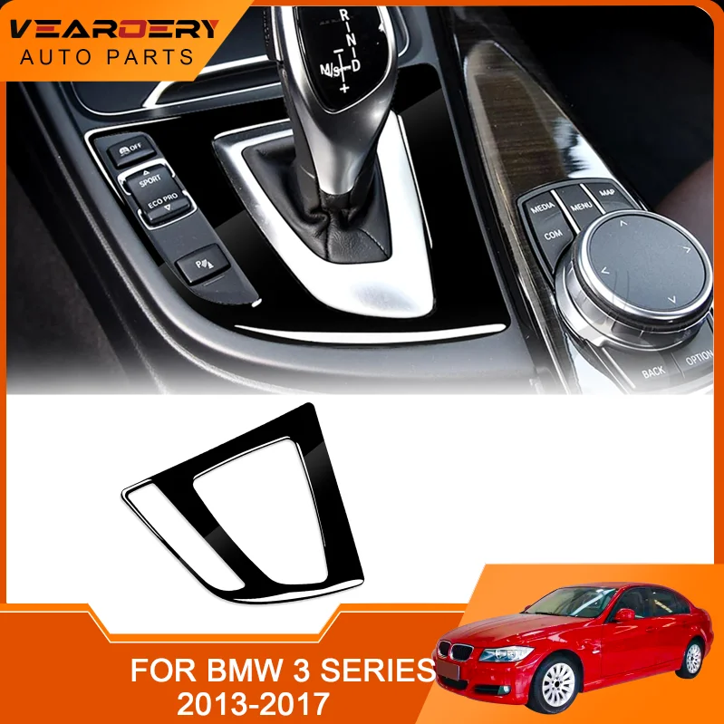 

Suitable for BMW 3 Series f30 3gt f34 2013-2017 Piano Black Shift Panel Decorative Cover Sticker