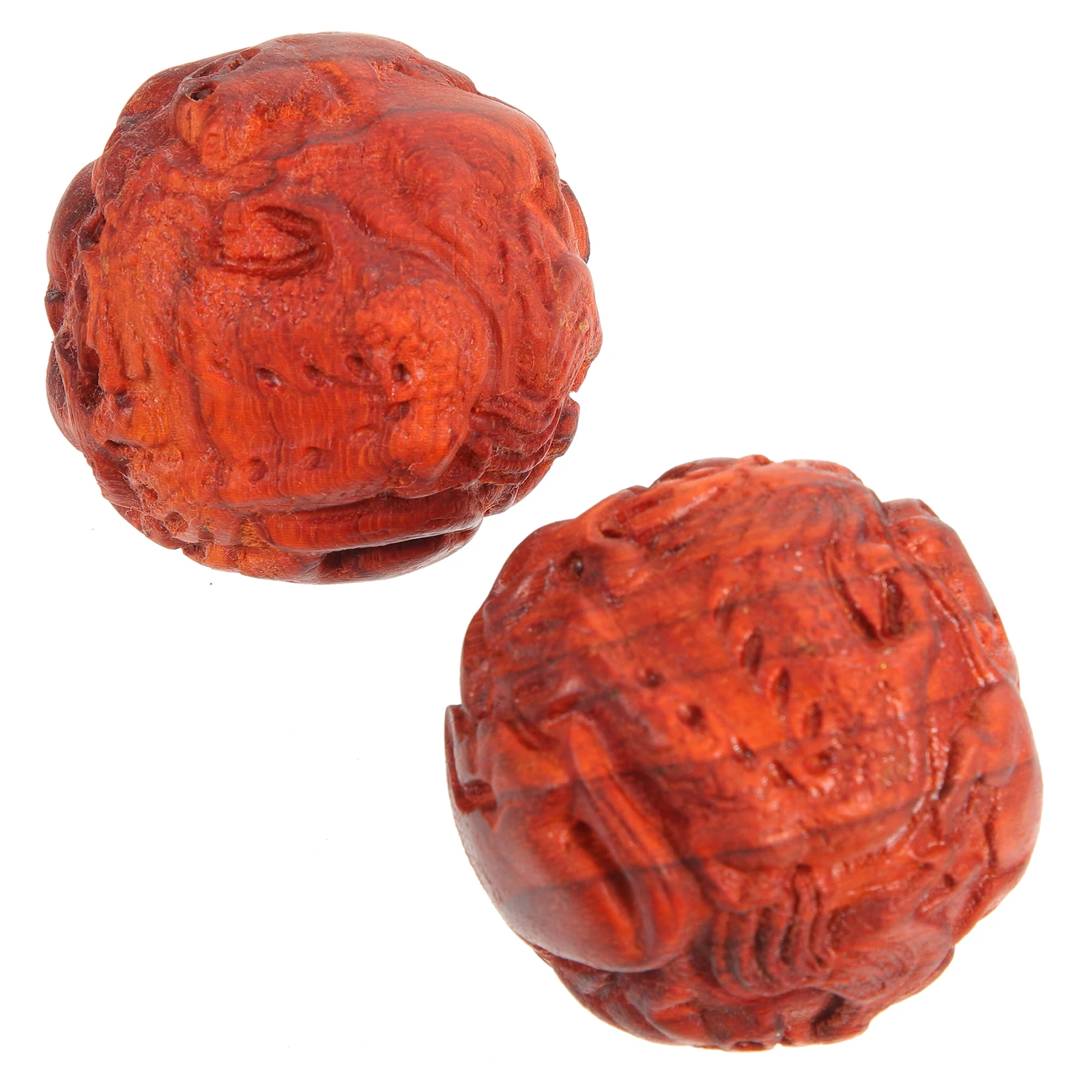

Wooden Hand Massage Set of 2 Zodiac Health Balls for Hand Training Tools Fitness Massagers Outdoor Handheld Balls