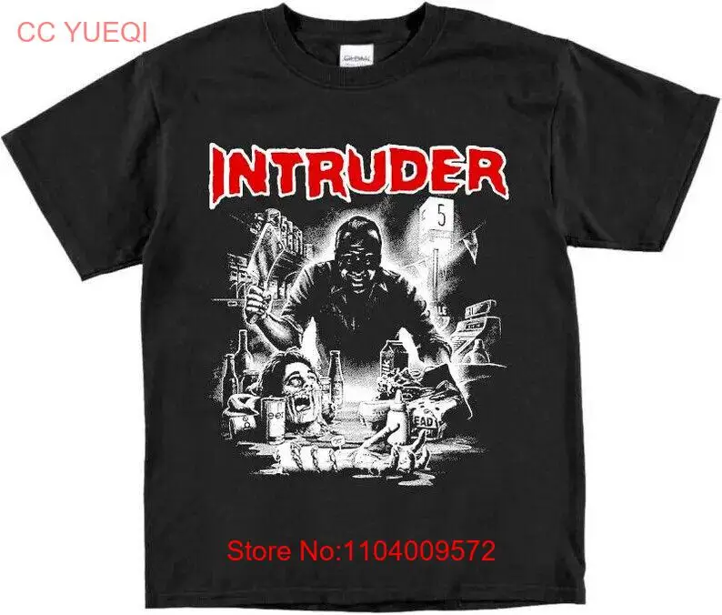 Intruder Horror Movie T Shirt Vintage 1989 Slasher Halloween Y2K Goth Punk Scary