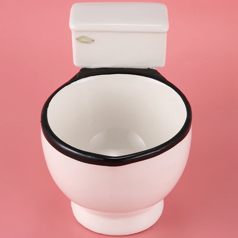 2X Novelty Toilet Ceramic Mug With Handle 300Ml Coffee Tea Milk Ice Cream Cup Funny For Gifts