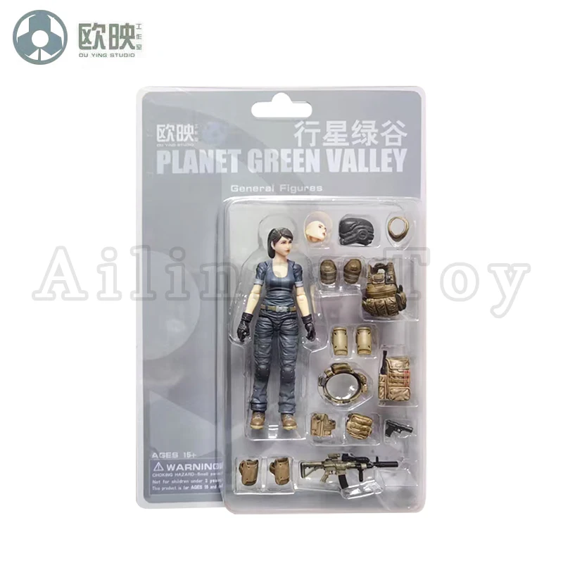 Ou Ying Studio 1/18 Planet Green Valley PGV 3,75 Zoll Actionfigur Girls War EFSA Weibliche Figuren Anime-Modell – Detail 2