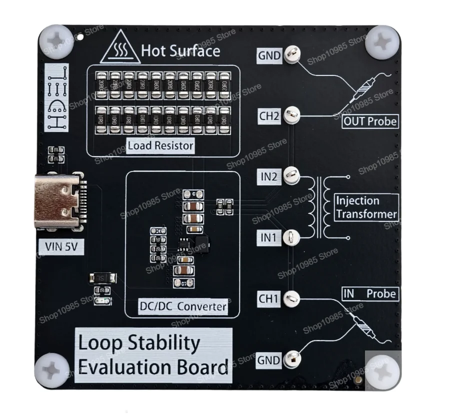 Frequency Response Power Loop Analysis Bird Diagram Test Evaluation Board EVM Associated J2101A J2100A