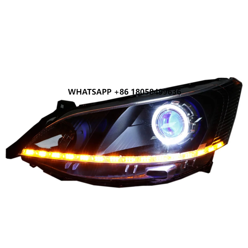 

Customized Full LED Headlights for Nissan NV200 2010-2018 Bi-xenon Projector Lens Front Lamps With DRL