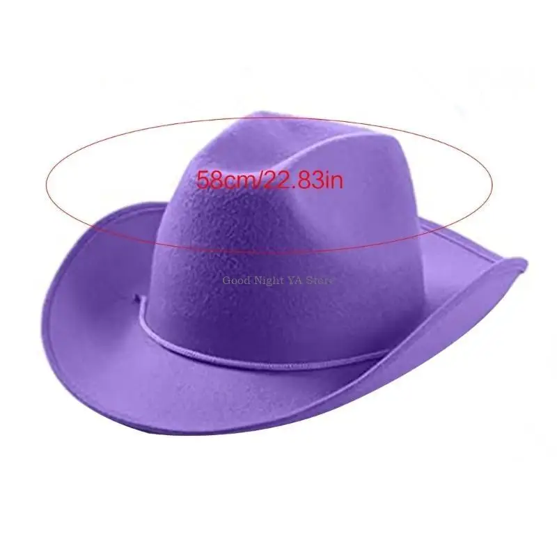 قبعة رعاة البقر السادة لتزيين قبعة راعية البقر الغربية السادة وقبعة حفلات العزوبية #6