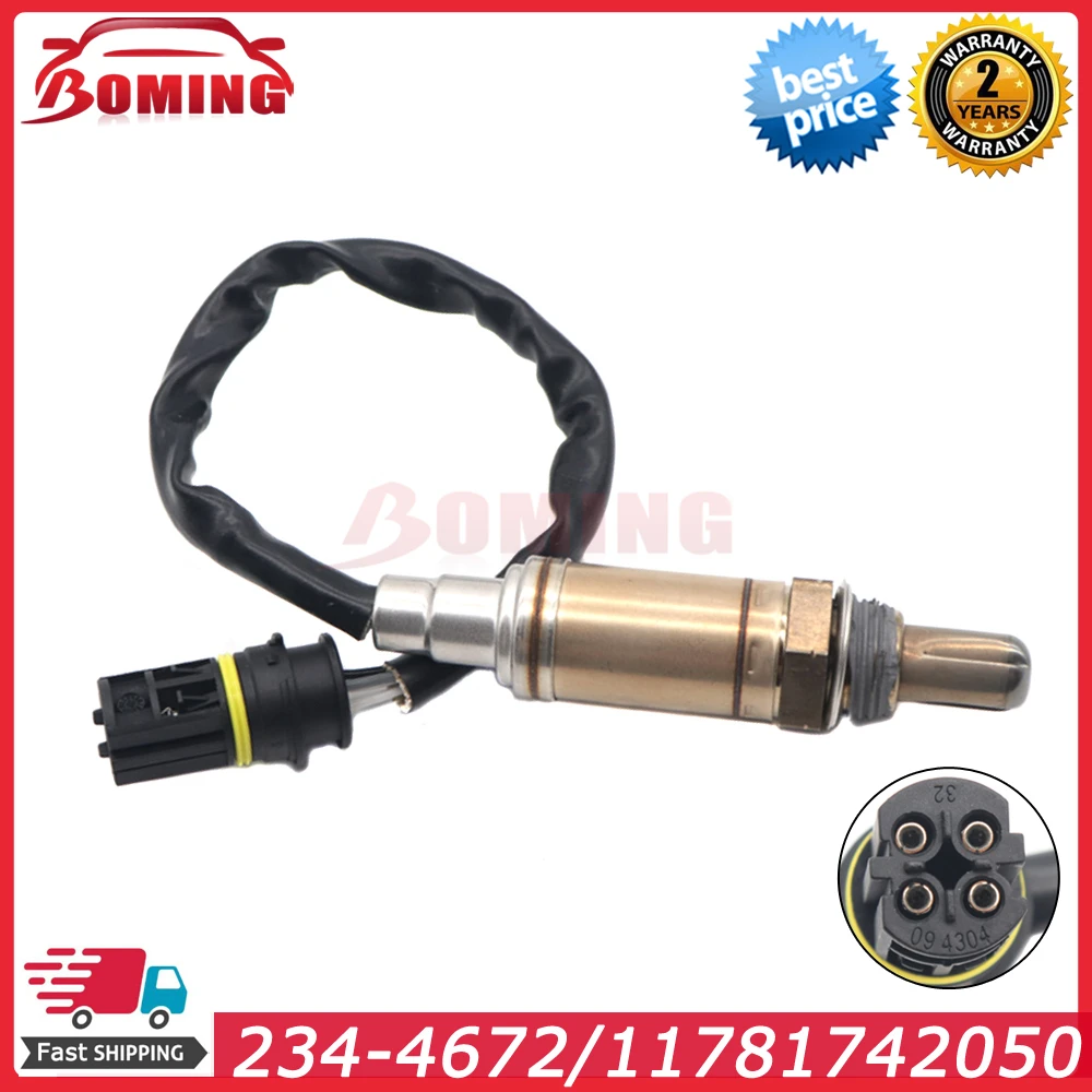 

234-4672 Автомобильный датчик кислорода O2 AIR FUEL RATIO подходит для BMW 528I 530I 540I 740I 740IL 750IL 840CI 850CI M5 X3 X5 Z3 Z4 Z8