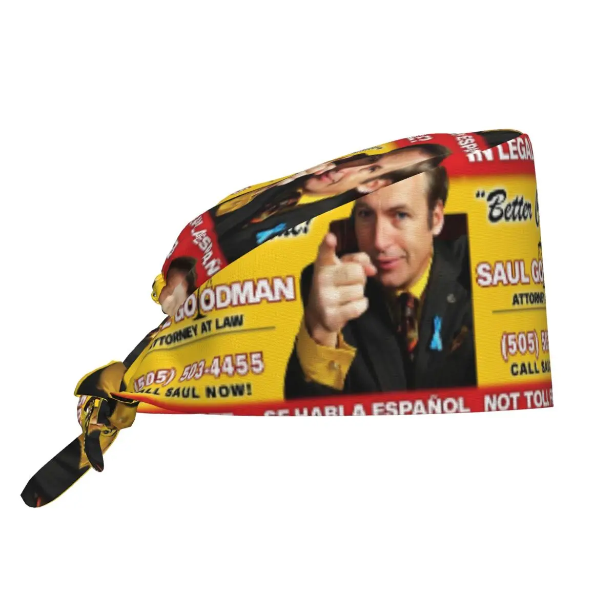 Better Call Saul Breaking Bad Saul Goodman Breathable Nursing Work Cap Surgical Scrub Caps Nursing Hair Hats Work Scrubs Hat