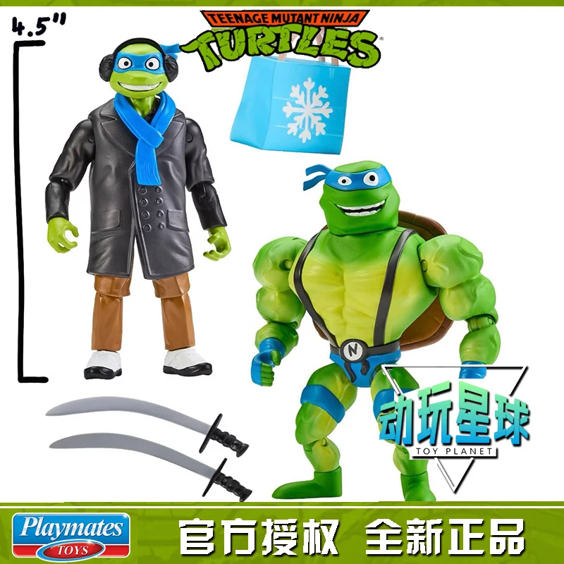 ตุ๊กตาเต่านินจาสีสันสดใส รุ่นโรงละคร ฉบับกล้ามโต ราคาแพง ของสะสมจากภาพยนตร์การ์ตูน ฟิกเกอร์โมบาย T