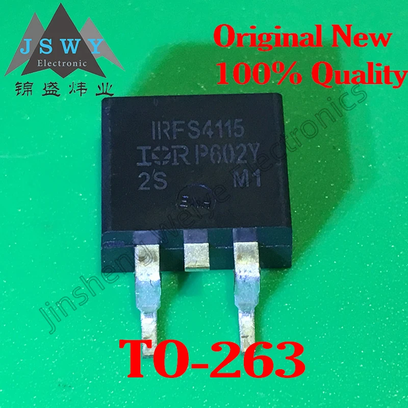 

(5/20PCS) IRFS4115 FS4115 TO-263 150V 105A N-Channel Power Tube Original In Stock Ships Fast!