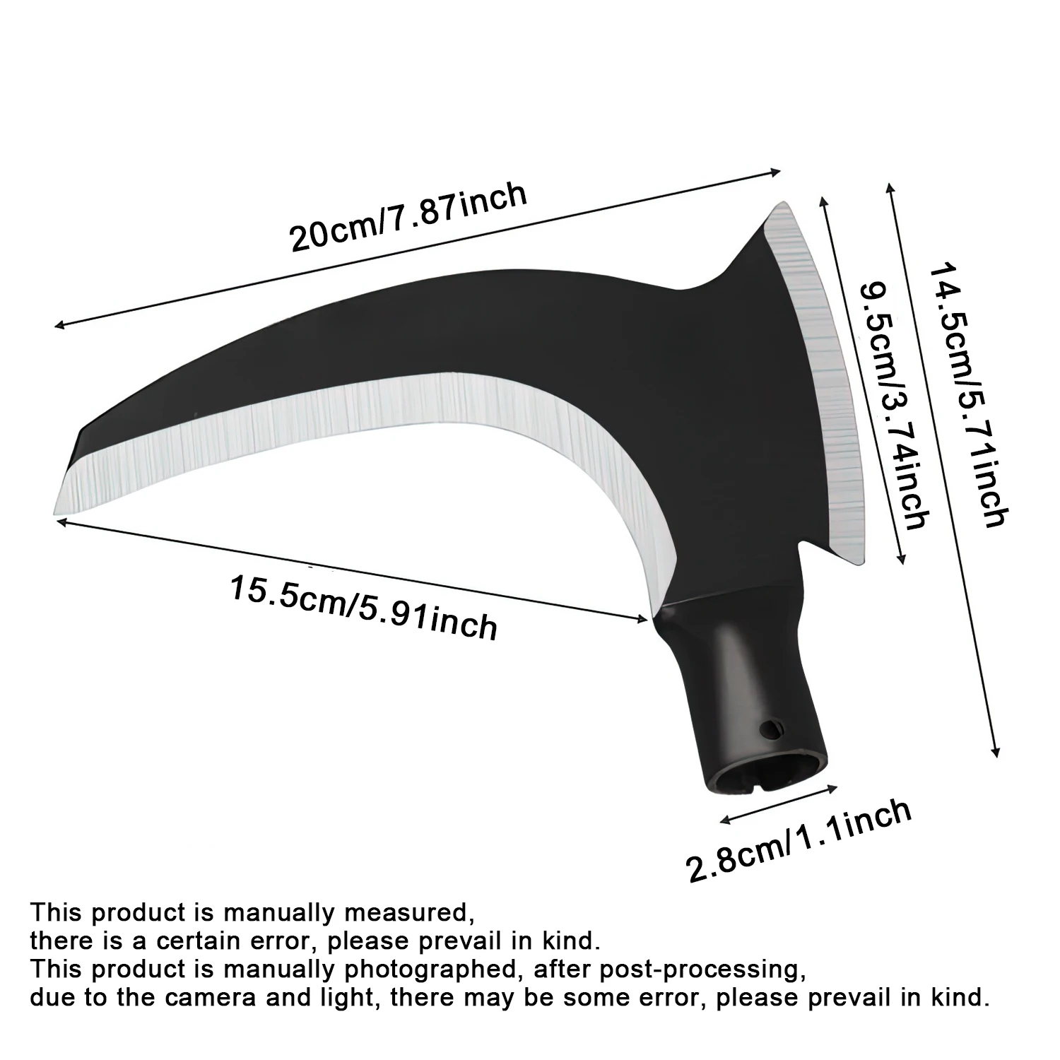 curved blade cut grain