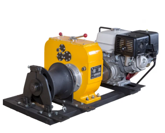 8 Ton Cable Winch Puller  for power construction Cable Pulling