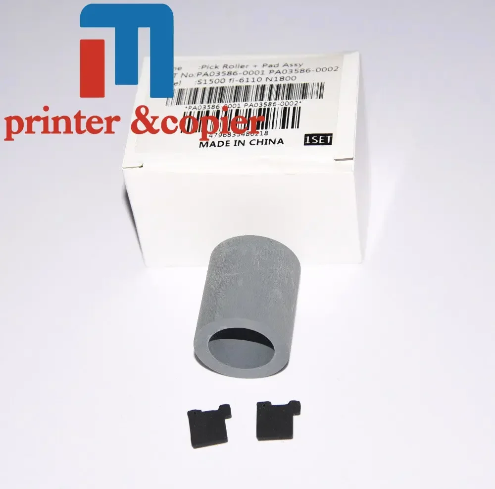 

10set* PA03586-0001 PA03586-0002 Pick Roller Pad Assy Assembly Pickup Roller Separation Pad for Fujitsu S1500 S1500M fi-6110