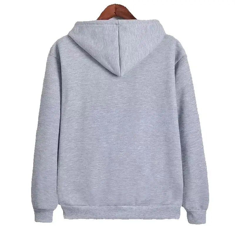 

2025 Autumn and Winter Zipper Hooded Sweater Women's Loose Cardigan Top Thickened Solid Color Jacket Europe and America