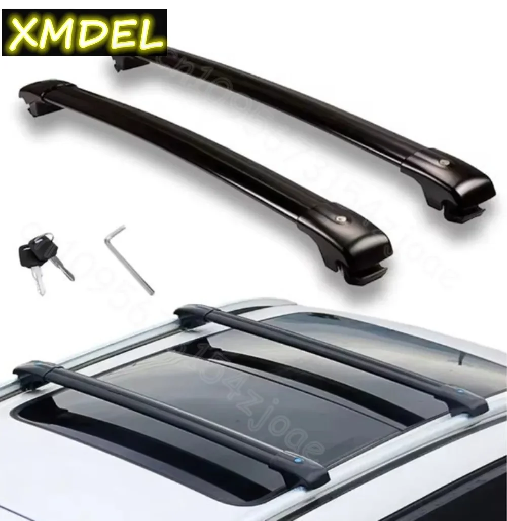 

Стайлинг автомобиля, черный, серебристый, 2 шт., поперечины, поперечины, багажники на крышу, подходят для BYD Shark 6 2024 2025 с направляющими на крышу, автозапчасти