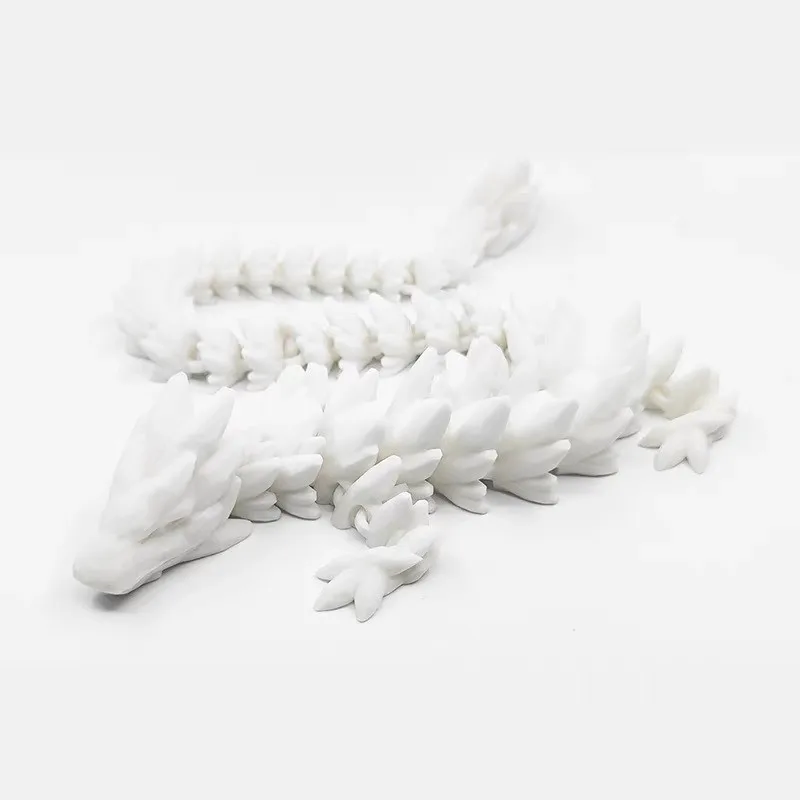 1 Stück 3D-gedruckte Edelstein-Drachenfigur – schillernde Kunststoff-Schreibtischdekoration, ideal für Schlafzimmer und Büro, perfektes Geschenk für Weihnachten – Detail 13