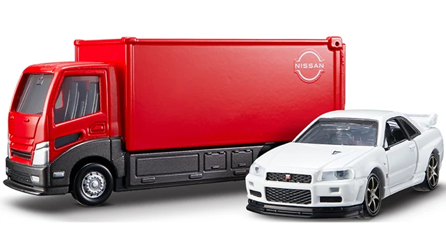 2312 TOMICA Premium 1:64 Transport fleet Nissan Skyline GTR collection die cast alloy car model decoration gift