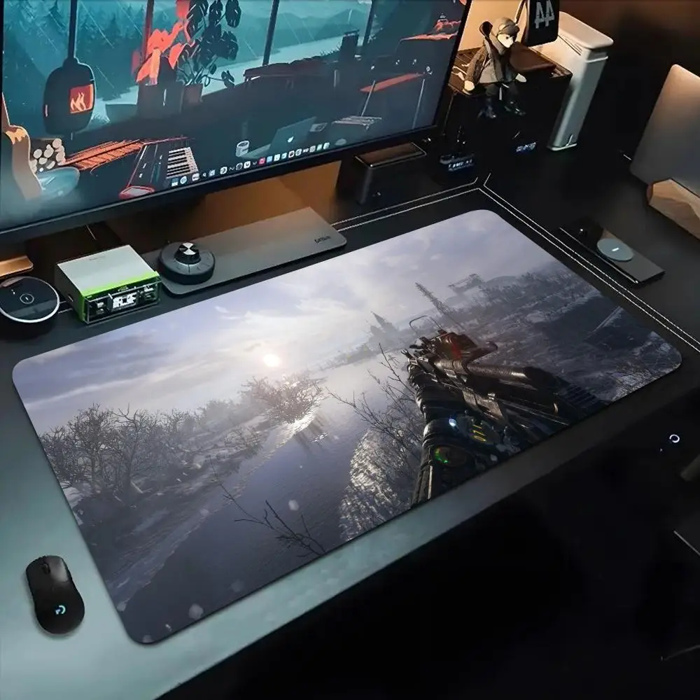 

metro exodus Mouse Pad 500X1000 mm Large Gaming Mousepad Gamer XL Rubber Otaku Keyboard Pad Laptop Desk Mat
