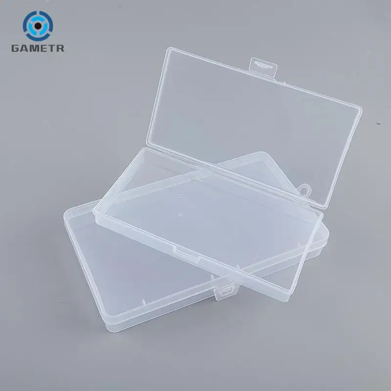 1 Pc Transparant Plastic Dozen Briefpapier Stickers Plastic Opbergdoos Organizer Container Kunst Tool Case Voor Ambachtelijke Desktop