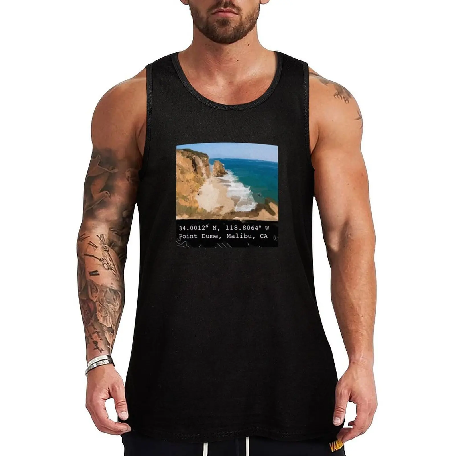 

Point dume Tank Top Outdoor Summer Tank Top Casual Loose Sleeveless Top