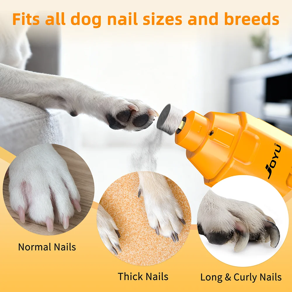 joyu Dogs Electric Nail Polisher Wheel Replacement Grinding Head Pet Nail Grinder Head Trimmer Clipper Pet Paws Grooming