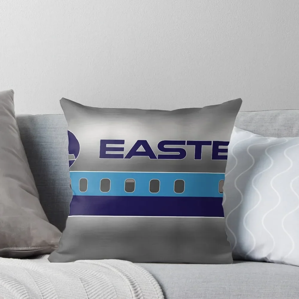 

Plane Tees - Eastern Air Lines (Silver) Throw Pillow Pillow Case Rectangular Cushion Cover pillow