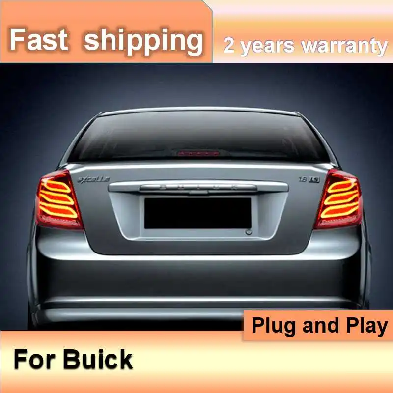 Akcesoria samochodowe do Buick Opel Excelle Tail Light 2003-2007 Opel Taillight Rear Tail Lights DRL Fog Brake Turn Signal Reversing