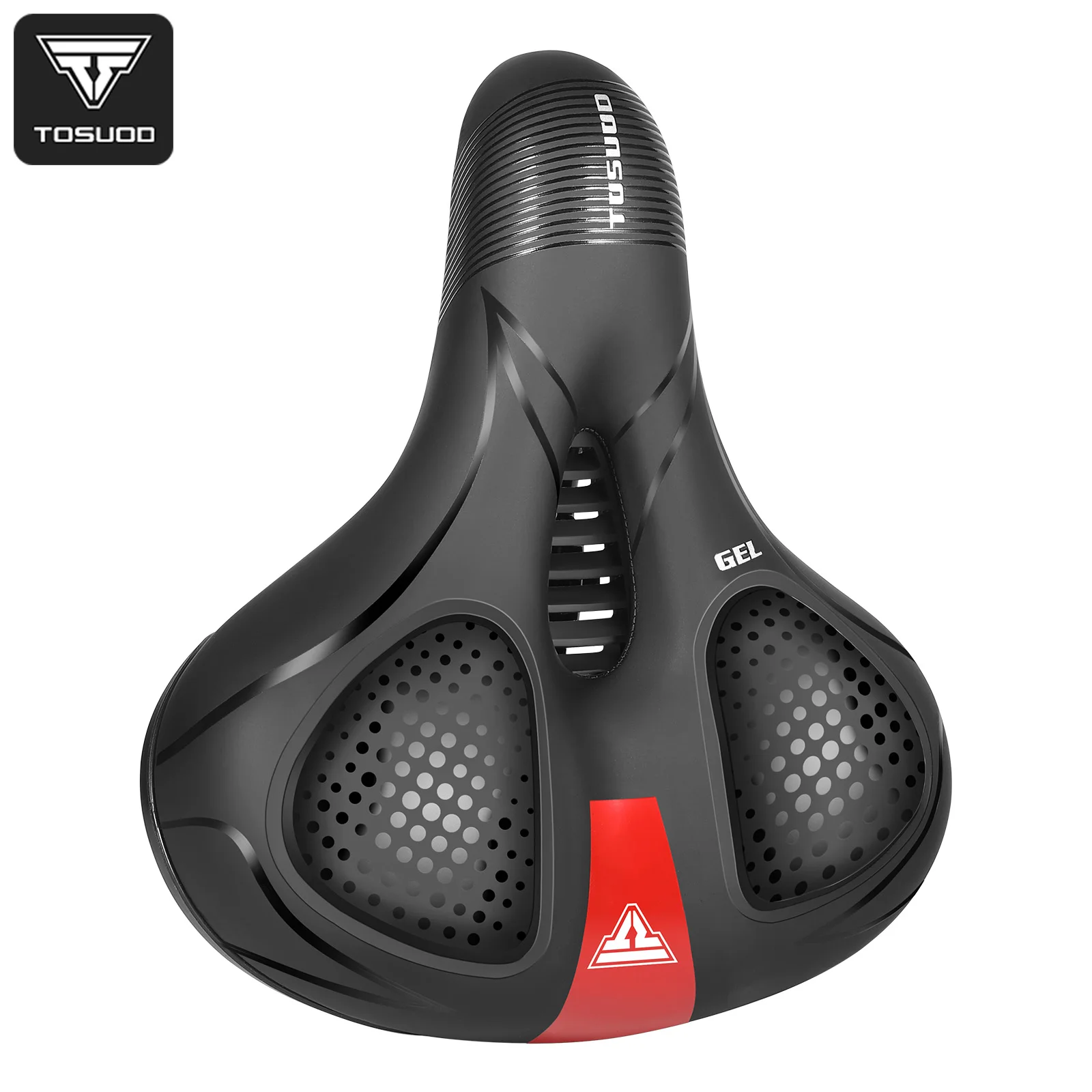 

TOSUOD Bicycle Soft Breathable Seat MTB Road Bike Hollow Thicken Shock Absorbing Saddle Ergonomic and Waterproof Bike Cushion