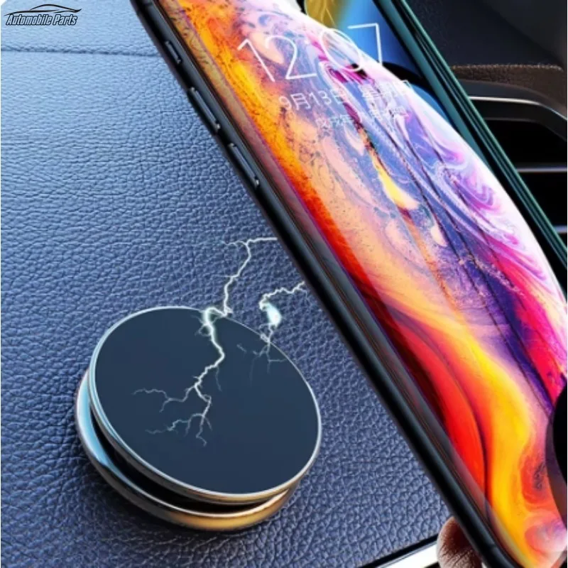 Magnetic Car Phone Holder Universal Car Phone Stand for IPhone Dashboard Wall Mounted Car Magnet Sticker