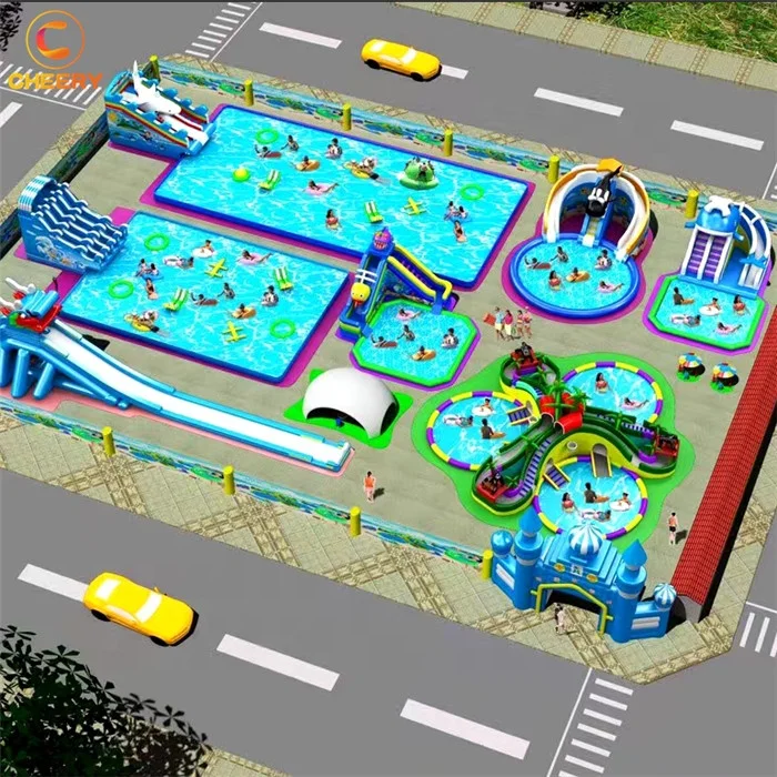 Top-ranking Suppliers Small Space Environmental Amusement Park Game Bounce House Water Slide for Sale