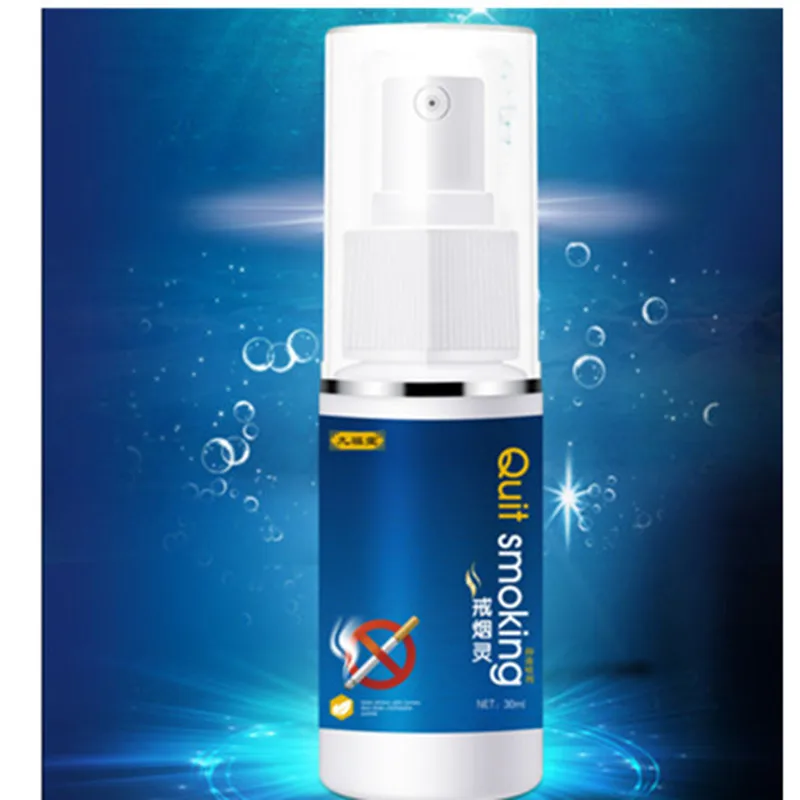 30ml Stop Smoking Spray Anti Smoke For Give Up Smoking Fresh breath Natural Ingredient Quit Smoking Product Spray Free shipping