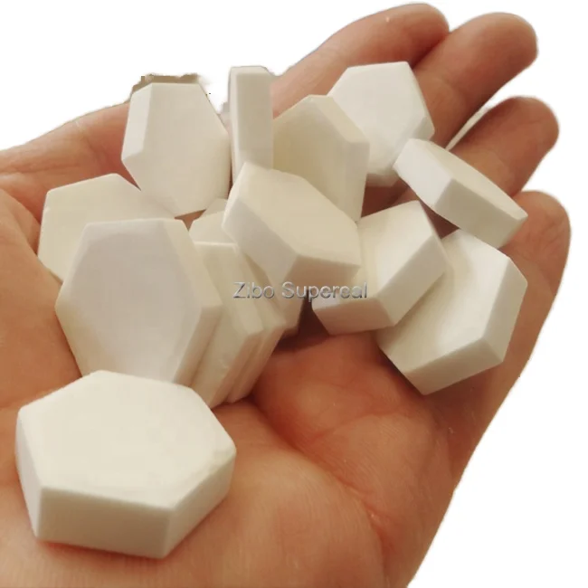 

Высокоударопрочная керамическая плитка Al2O3, шестиугольный керамический лист из оксида алюминия для промышленного применения