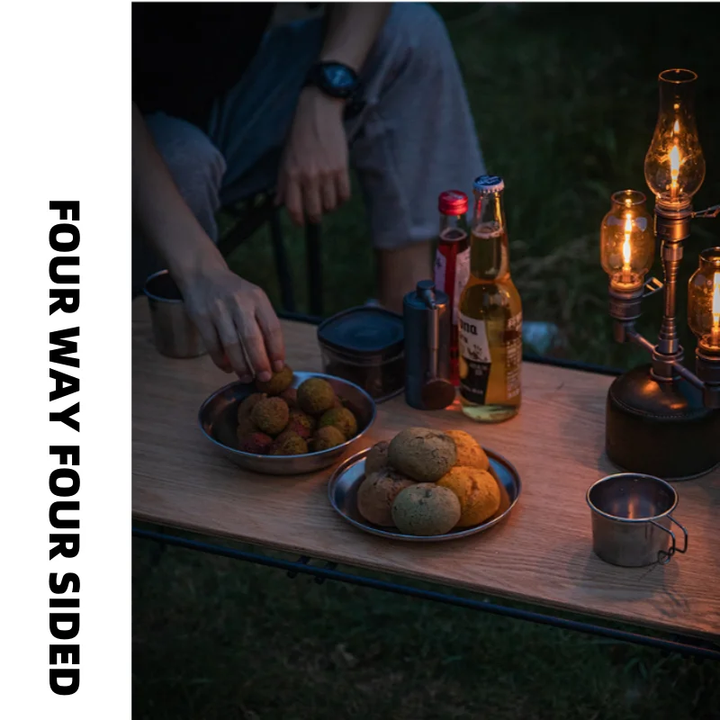 

Outdoor stainless steel dinnerware set, camping bowl set, anti-slip soup and rice bowl set, with storage bag included