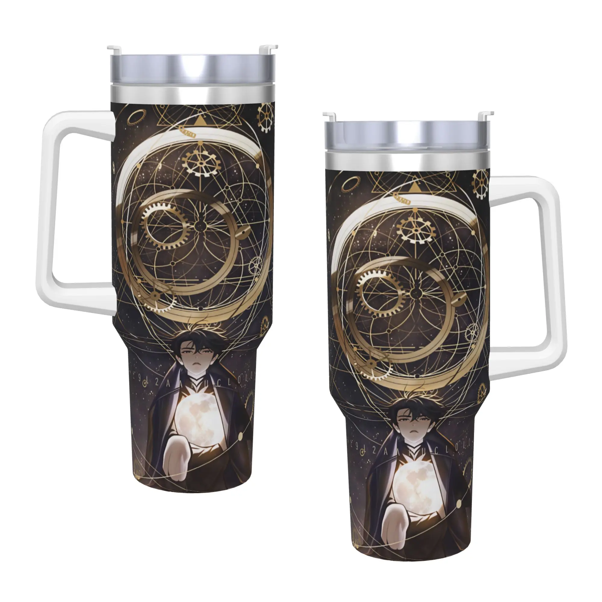 Stainless Steel Tumbler Omniscient Readers Viewpoint Thermal Mug  Keep Heat Cold Drink Car Mugs Camping Printed Water Bottle