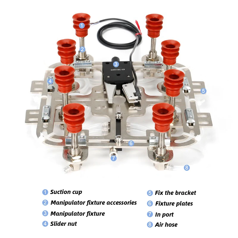 Manipulator accessories, tooling, automatic fixtures, suction cups, robots, universal universal standard fixtures