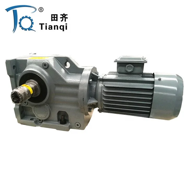 helical gear reducer hydraulic sewing machine gear motor with gearbox