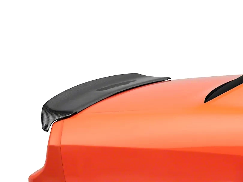 For 2008-21 Hellcat Redeye Style Carbon Fiber Rear Deck lid Spoiler w/Camera hole For Dodge Challenger