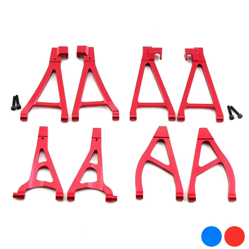 Metal Front Rear Upper Lower Suspension Arm Set 7131 7132R For 1/16 Traxxas Summit E-Revo VXL RC Car Upgrade Parts Accessories