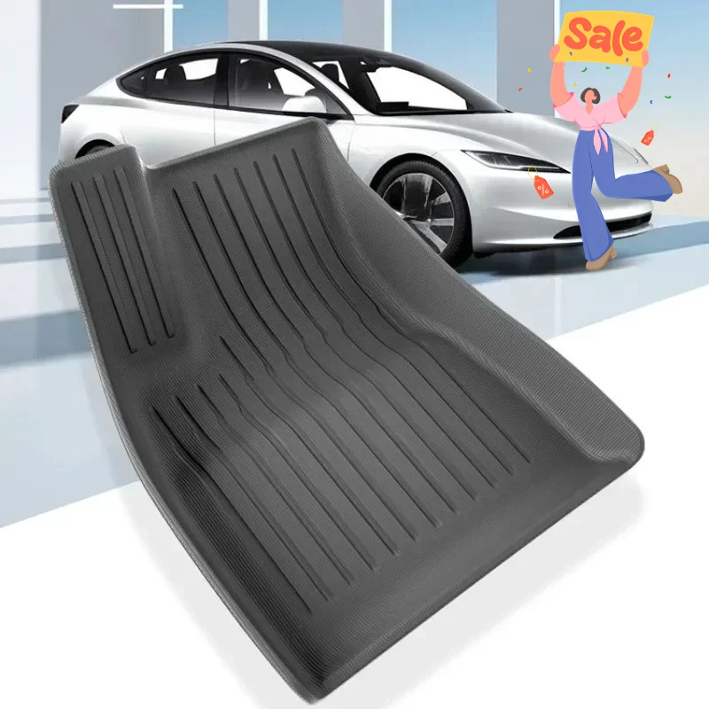 Car Floor Mats for Tesla Model 3 Highland 2025 Waterproof Non-slip TPE Left Right Driving Floor Liner Anti Dirty Pad Accessories