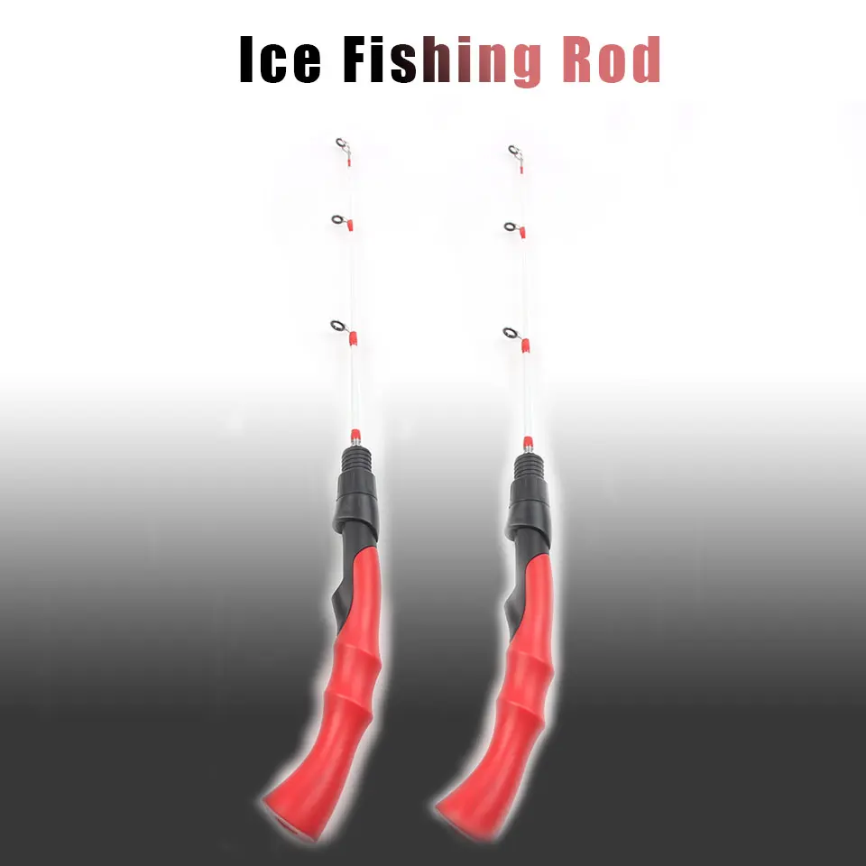 

Ice Fishing Rod Small and Portable Ergonomic Handle Comfortable Grip Highly Practical Suitable for Winter Ice Fishing & Fun
