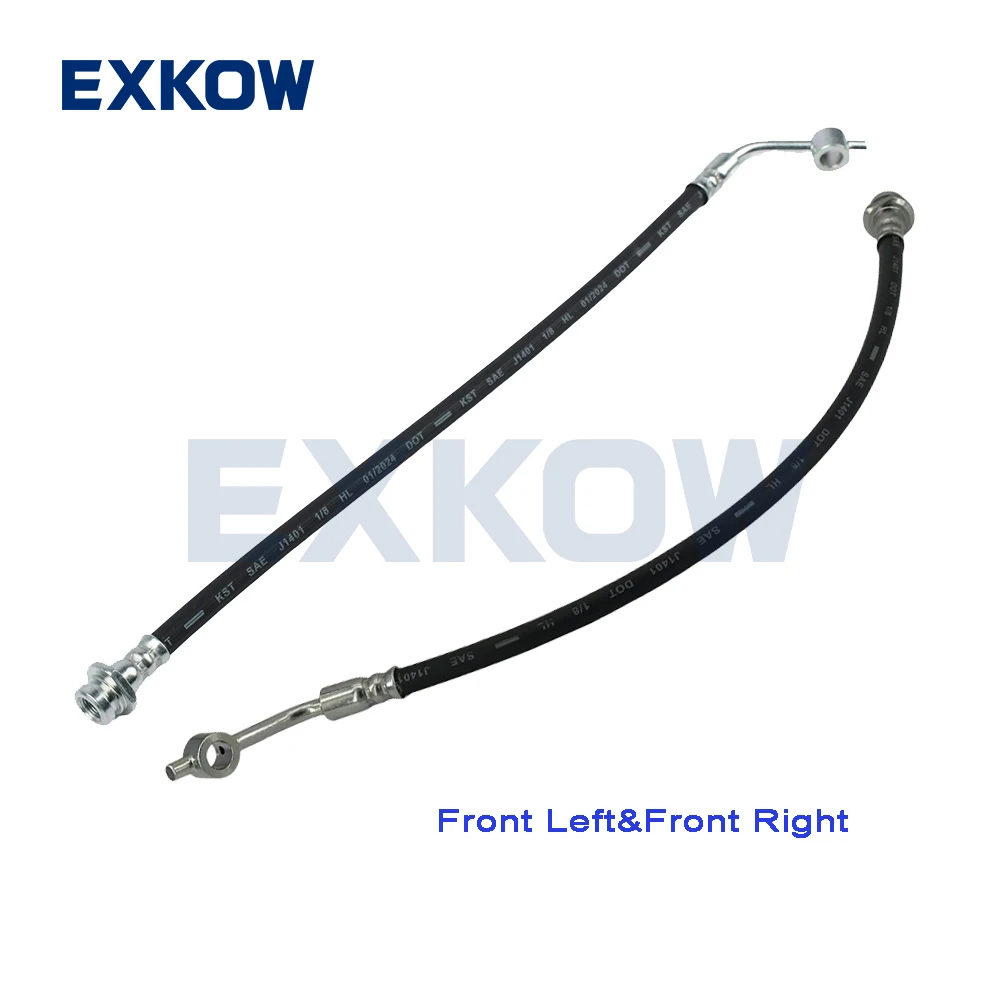 

2 шт. передний левый и правый тормозной шланг в сборе для Nissan Datsun Truck King Cab Truck D22 1997-462111-2S600 46210-2S600