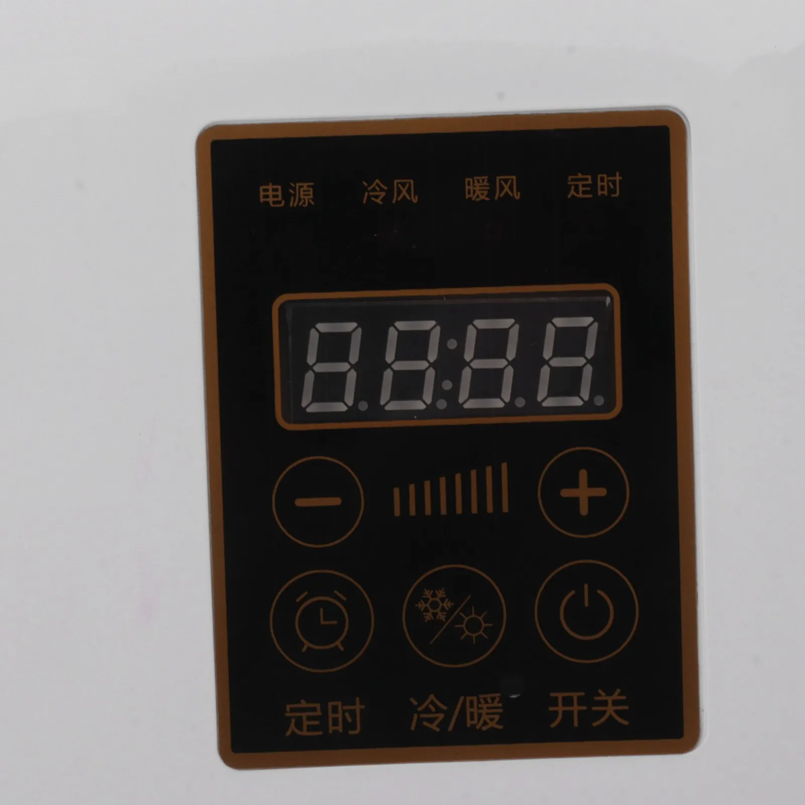 مروحة تسخين محمولة منخفضة الضوضاء مثبتة على الحائط ، سخان مساحة متعدد الاستخدامات ، جهاز تحكم عن بعد للحمام وغرفة النوم