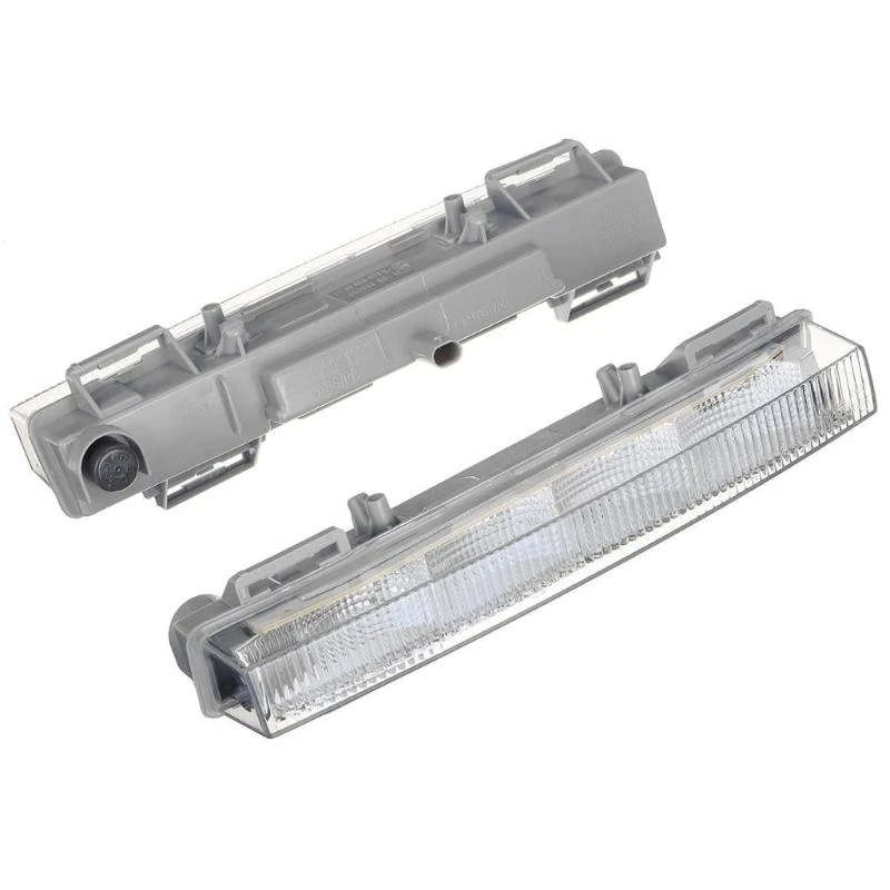 

547B 2Pcs Front Daytime Running Light Replacement DRL Fog Lamp 2049065401 2049065501 for ML63AMG X204 GLK250 GLK350 2012-2015