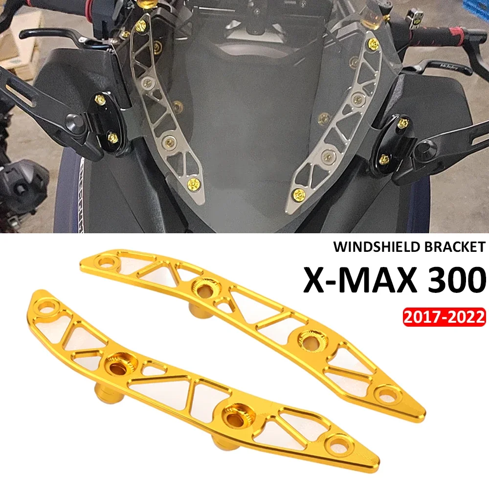 

XMAX 300 Новый кронштейн для лобового стекла для Yamaha X-MAX 300 XMAX300 аксессуары для мотоциклов дефлекторы для лобового стекла защита кронштейна