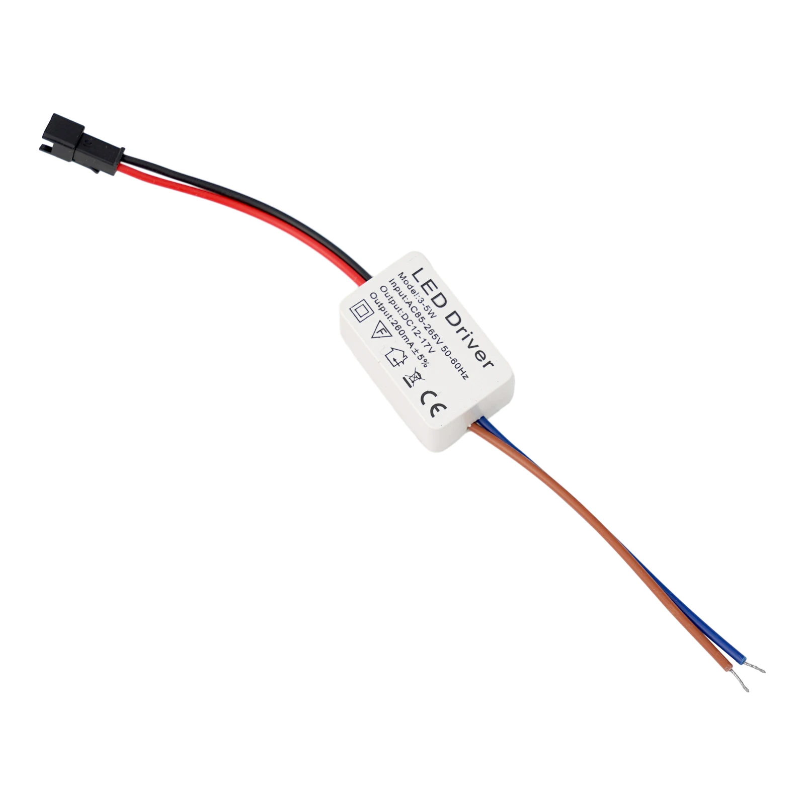 Transformer Drive Power Supply 1-24W 260mA For Driver LED Transformer LED Driver Wide Voltage Range Easy To Install