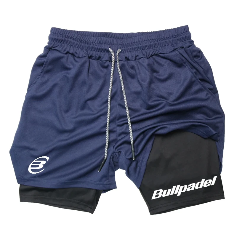 Pantalones cortos deportivos de Pádel para hombre, Shorts transpirables de tenis, pantalones de Bádminton de secado rápido, ropa deportiva para correr y Fitness al aire libre, novedad de verano