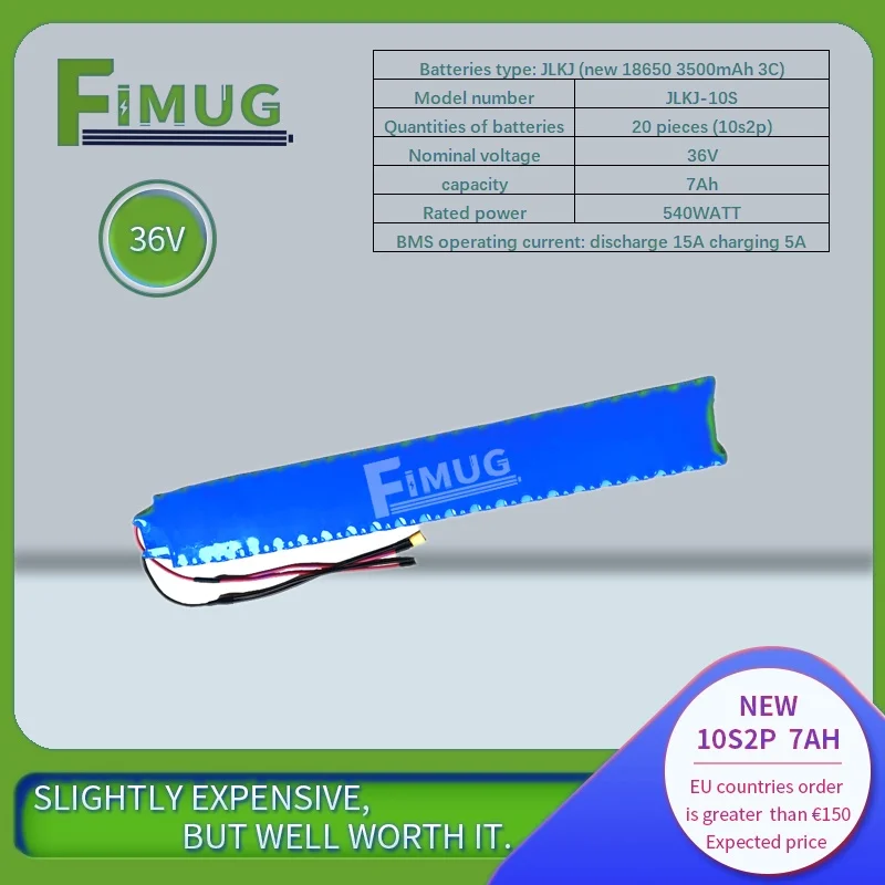 10S2P 36V 7Mah 1865… - image